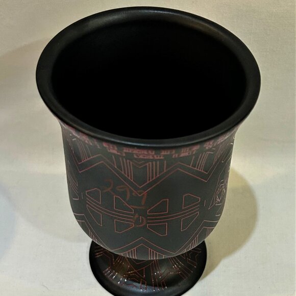 Disney Parks Star Wars Galaxy's Edge Darth Vader Chalice Ceramic Coffee Mug - Picture 1 of 8